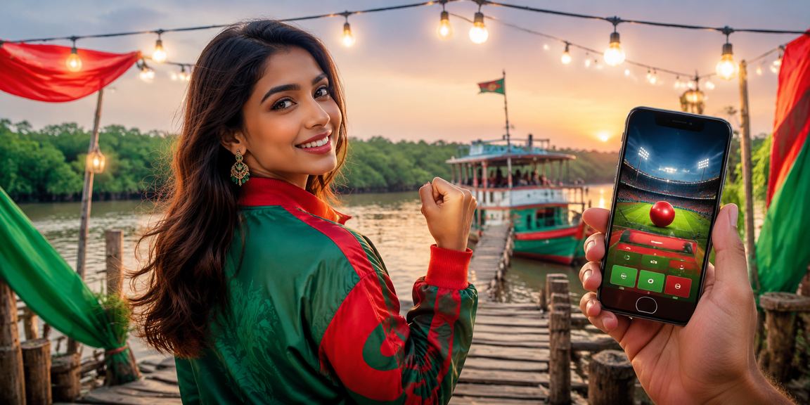 খুলনায় ক্রিকেট বেটিং — লাল-সবুজ থিমে স্পোর্টস বেটিং অভিজ্ঞতা